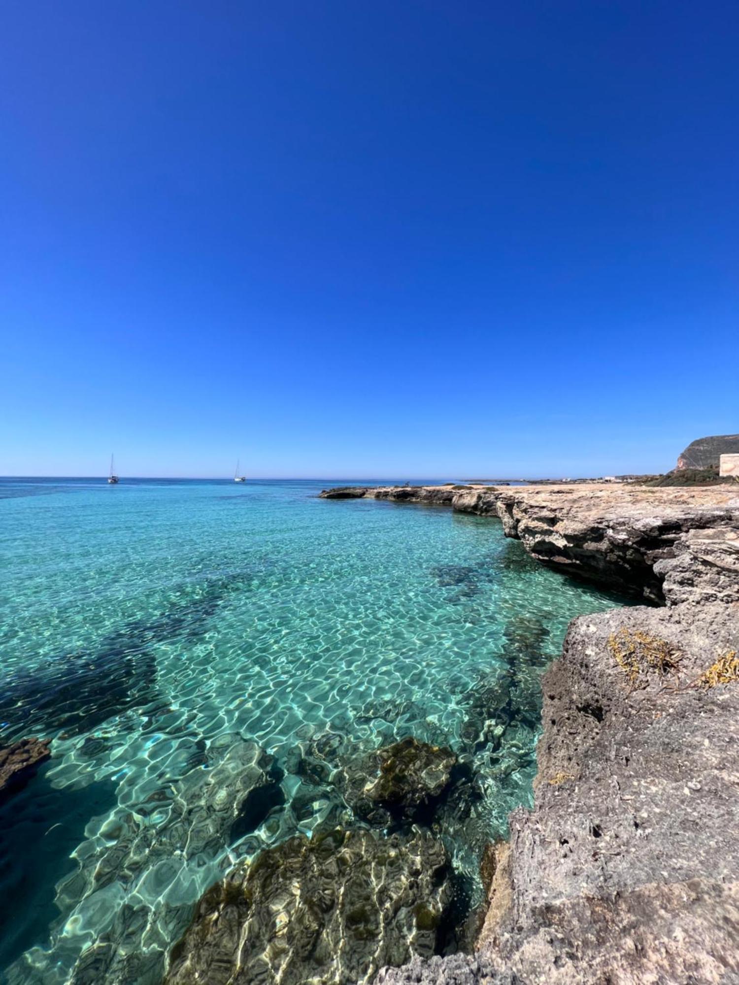 Villa Isola Serena à Favignana Extérieur photo